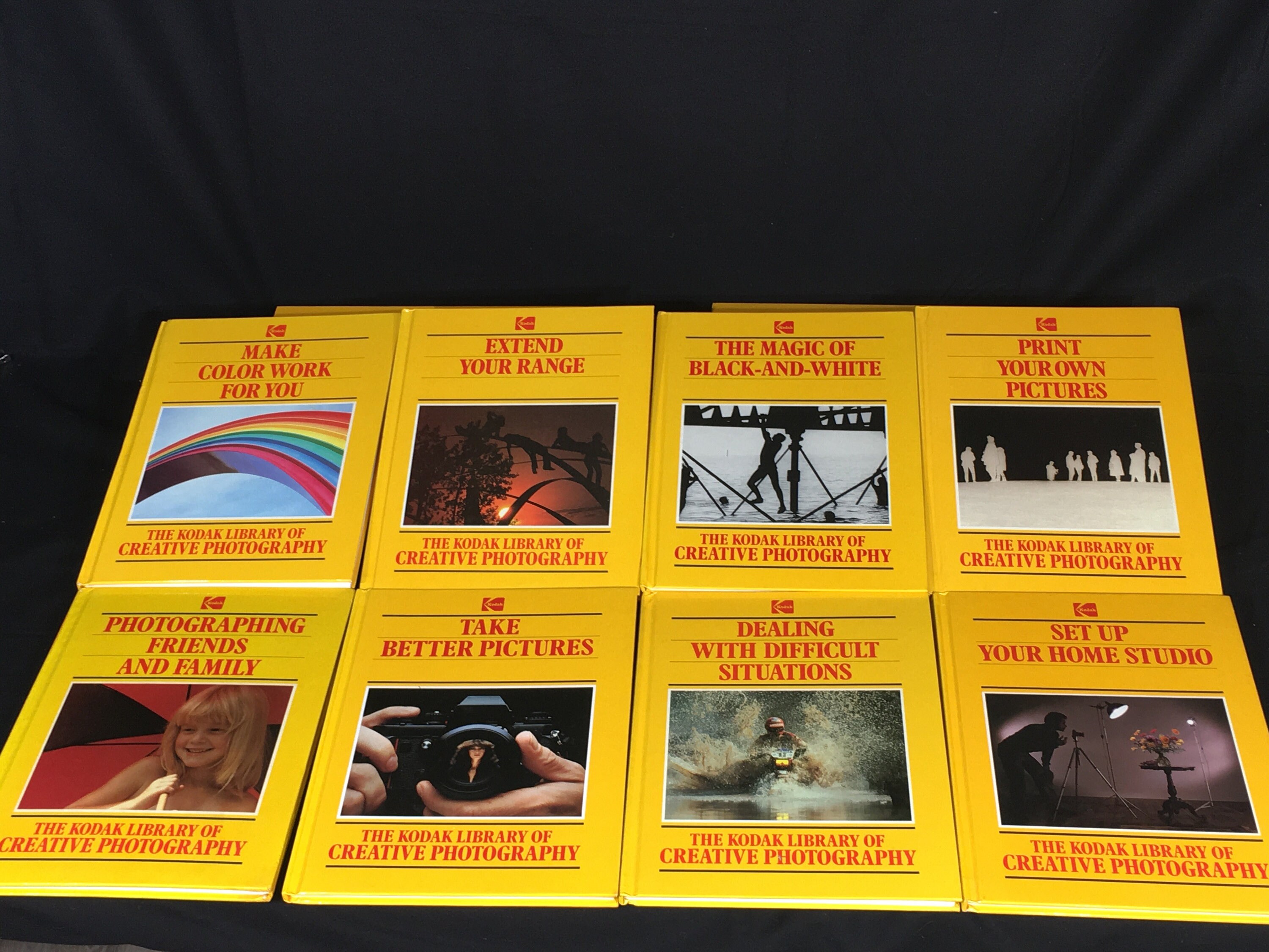 Vintage Kodak Books (16), Kodak Library of Creative Photography, Retro