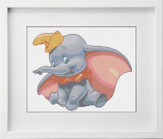 Cross Stitch Dumbo Disney Pdf Pattern Buy One Get One Free Etsy