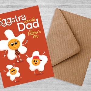 Papà speciale Eggstra (biglietto d'auguri)