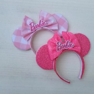 Pink mouse ears