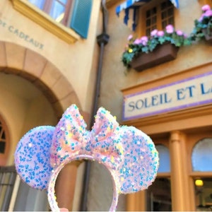 Sequin mouse ears