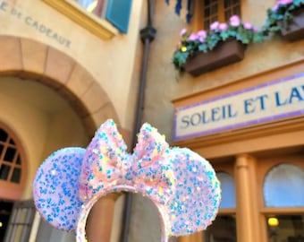 Sequin mouse ears