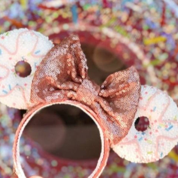 READY TO SHIP Donut mouse ears| donuts mouse ears| donut headband