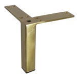Brushed Brass Chrome Brushed Satin Nickel Square Furniture Etsy