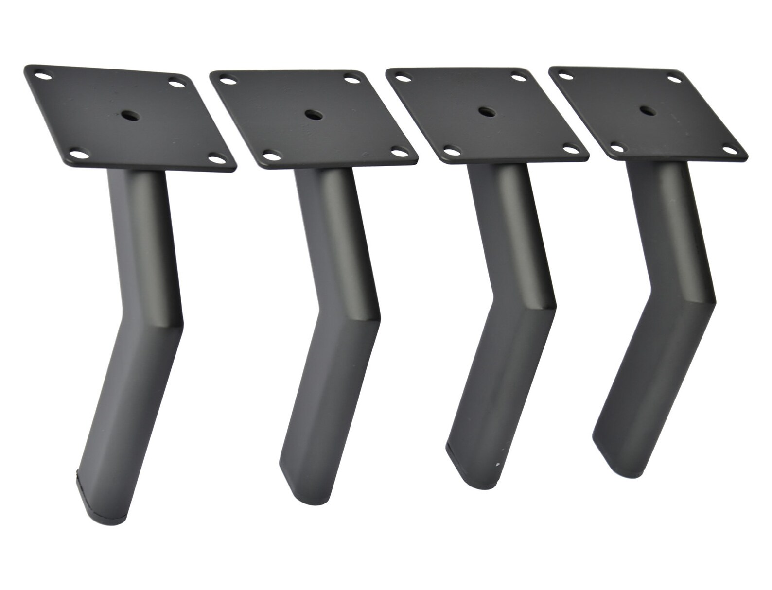 Slanted Modern Black Metal Furniture Legs Feet for Sofa Couch Etsy