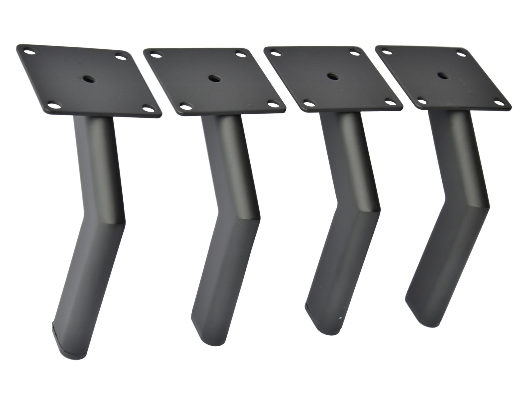 Slanted Modern Black Metal Furniture Legs Feet for Sofa Couch Etsy