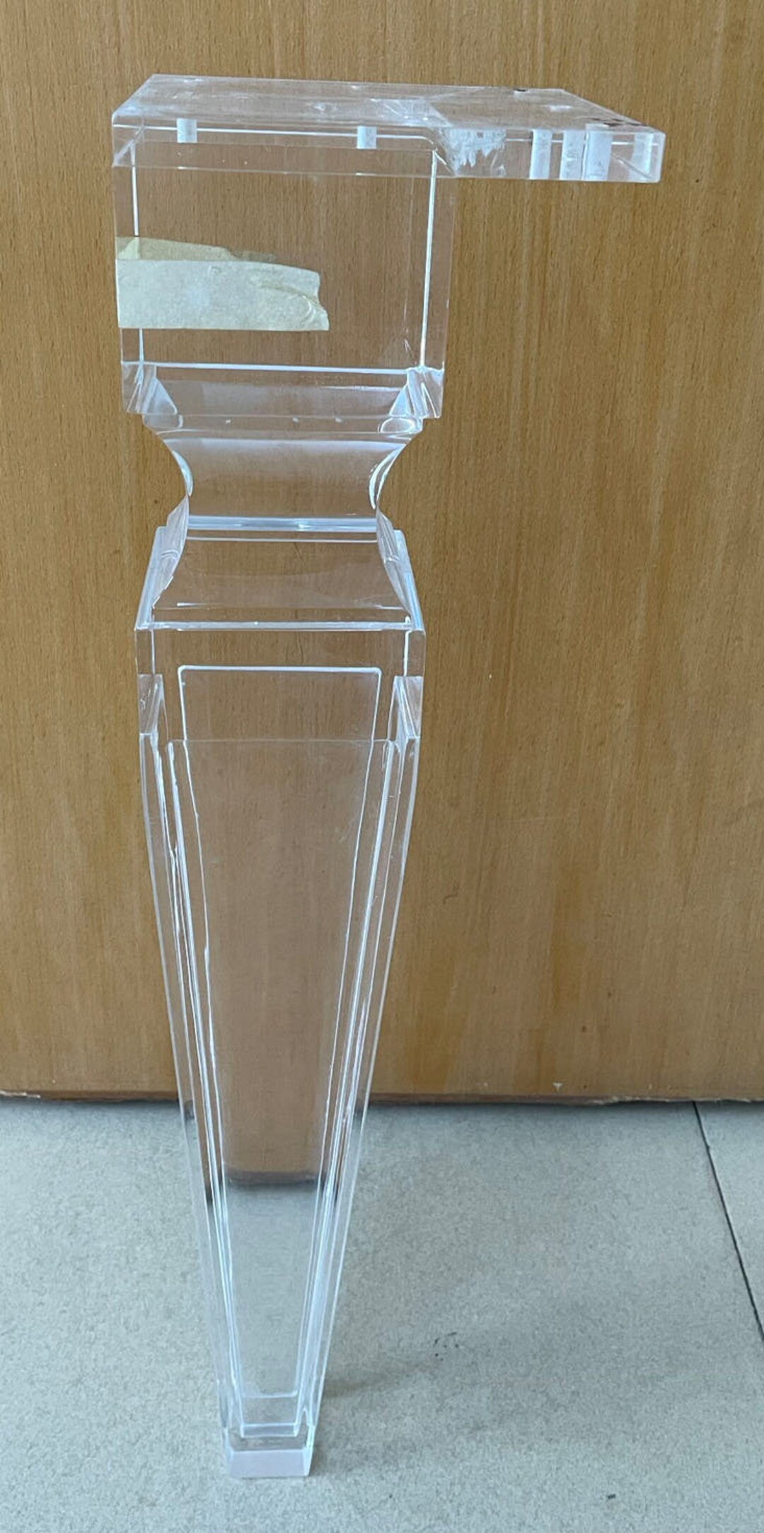 28 Inch Acrylic Table Legs for Modern Dining Table Desk Etsy Australia