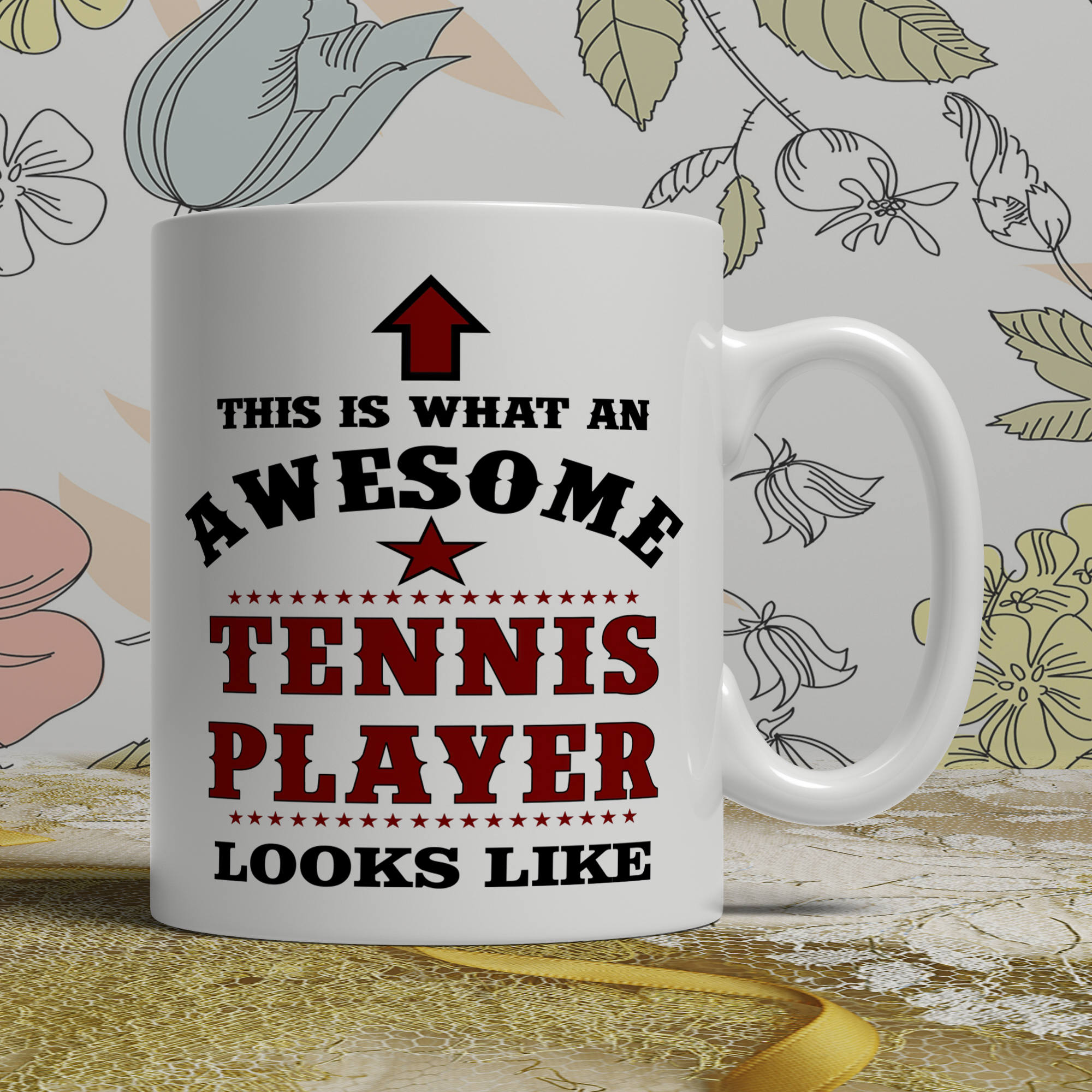Awesome Tennis Mug Tennis Gift Mug Tennis Coffee Mug Tennis Gift Idea