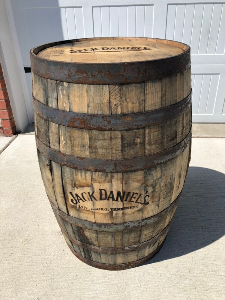Vintage Jack Daniels whiskey barrel Etsy