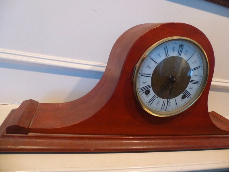 The E.ingraham Company Model Meteor Mantle Clock Etsy
