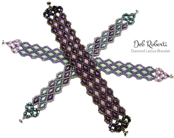 Free pattern for necklace Islandia | Beads Magic