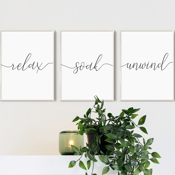 Bathroom Relax - Etsy