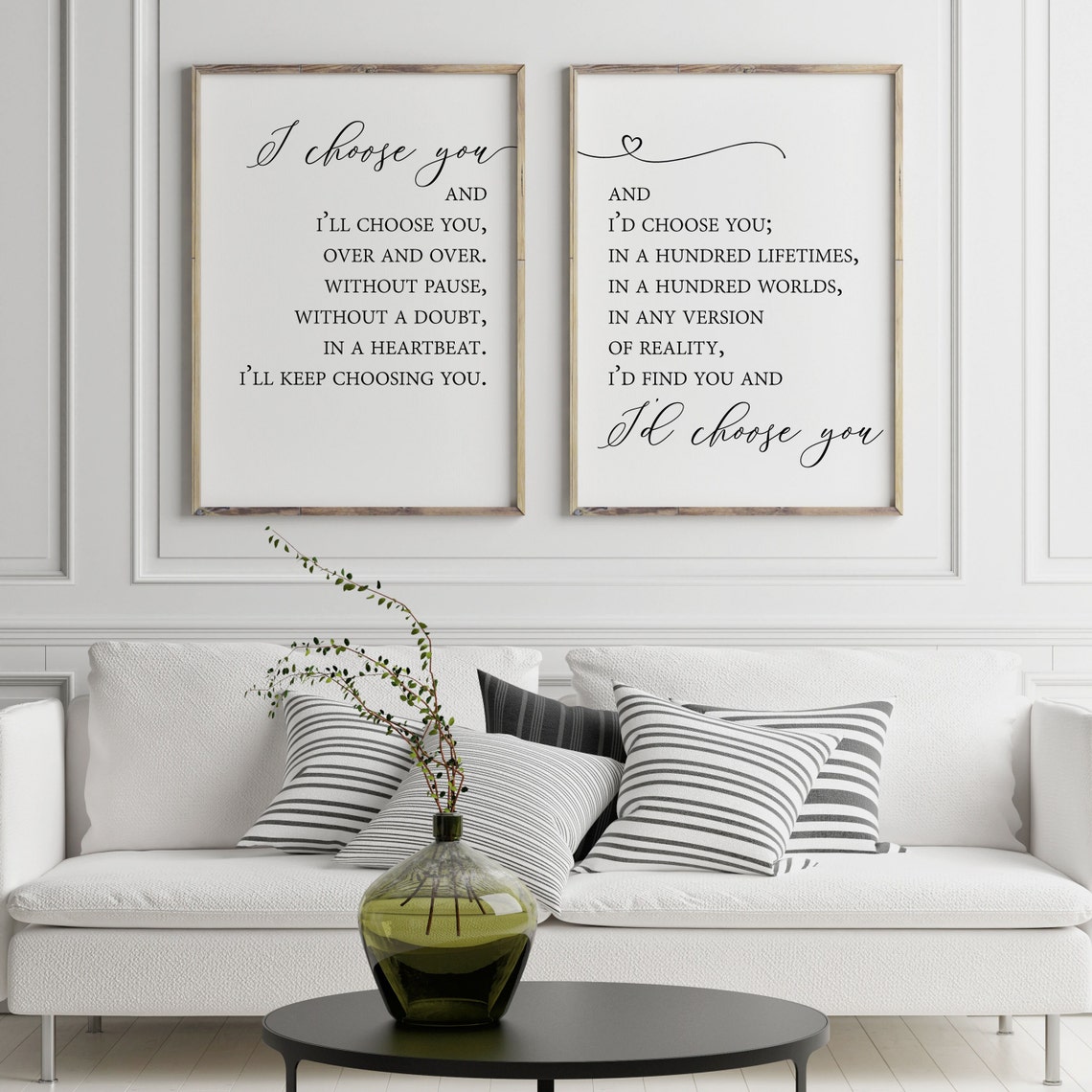 I Choose You Print I Choose You and I'll Choose You | Etsy