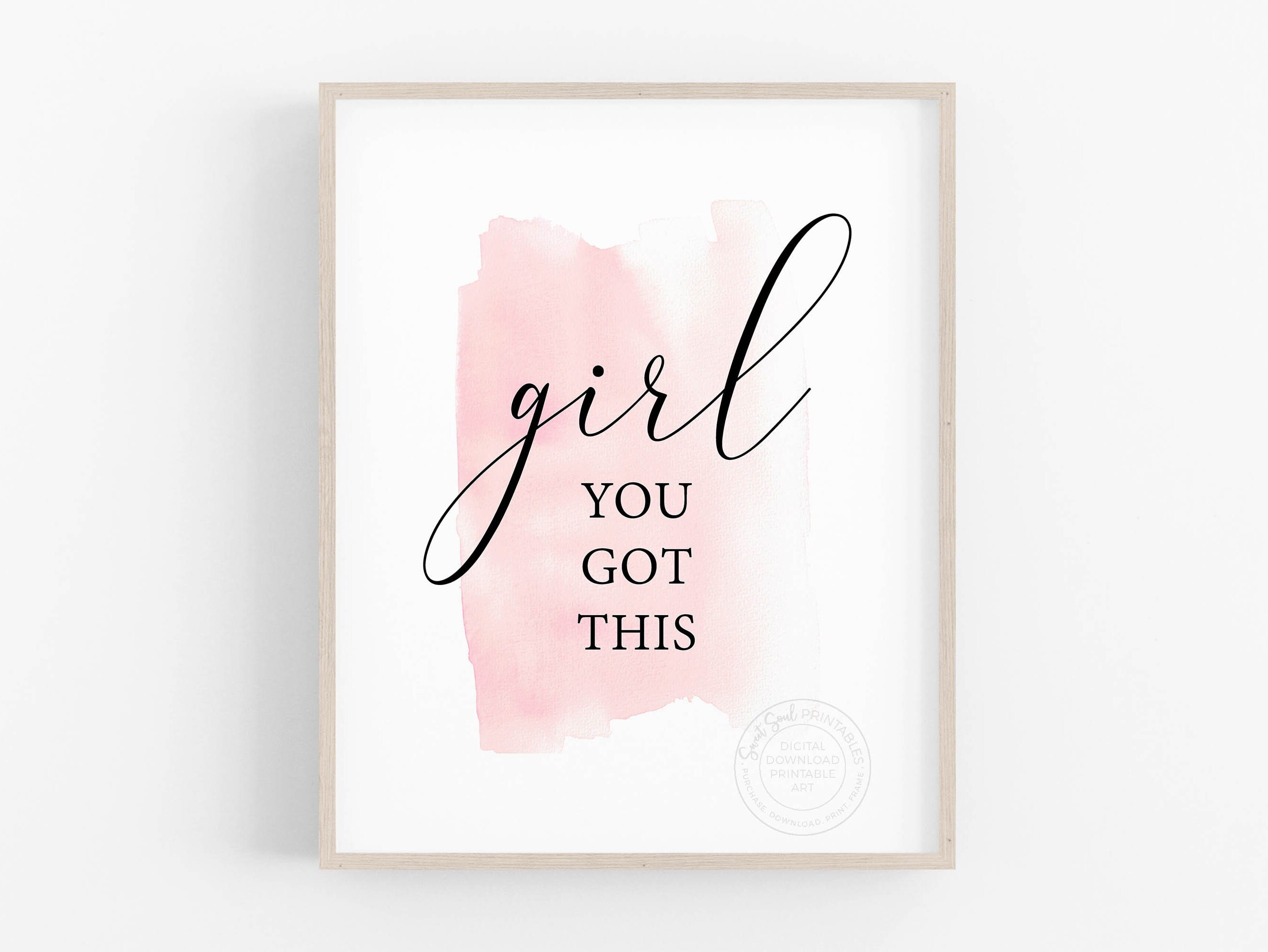 Girl Bedroom Prints Teenage Girl Wall Art Printable College Etsy