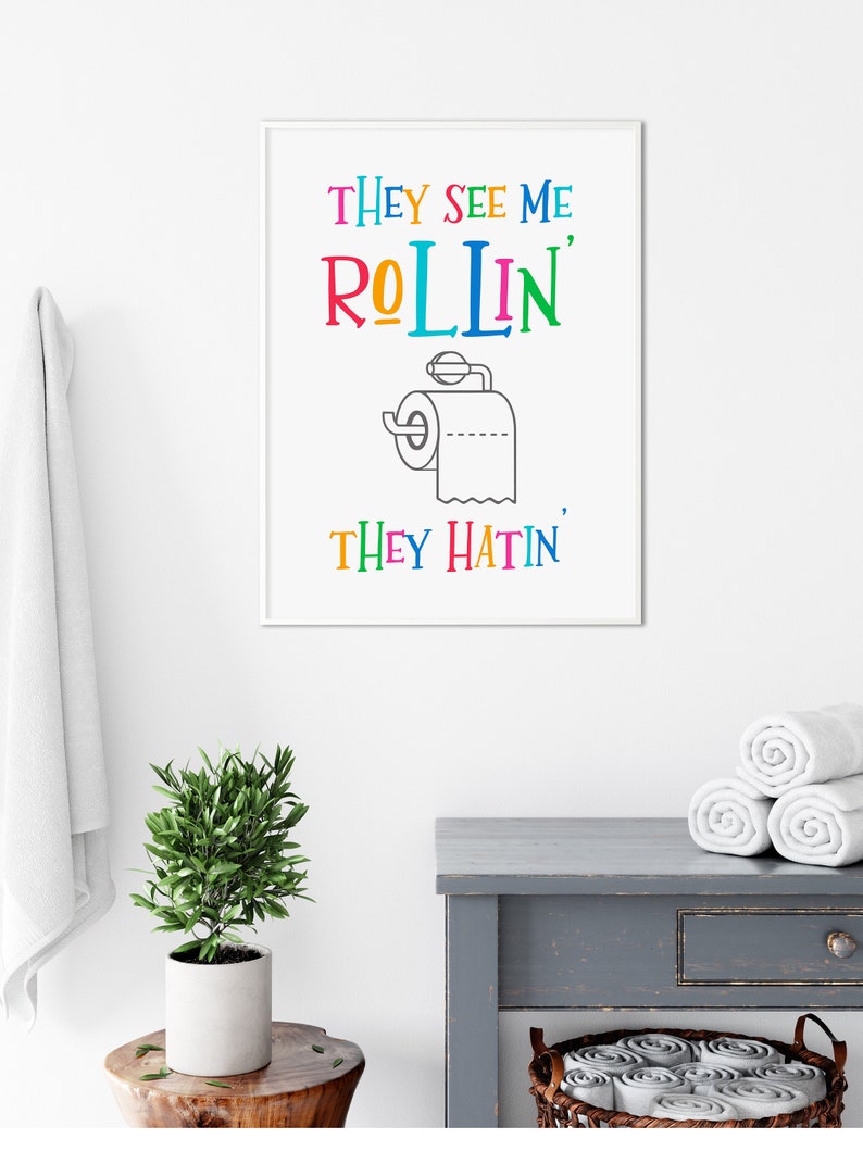 Kids Bathroom Signs Funny Kids Bathroom Wall Art Kids Bathroom - Etsy
