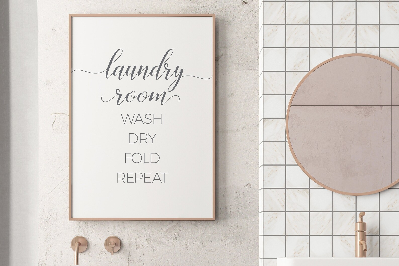 Laundry room prints laundry wall art laundry sign printable | Etsy