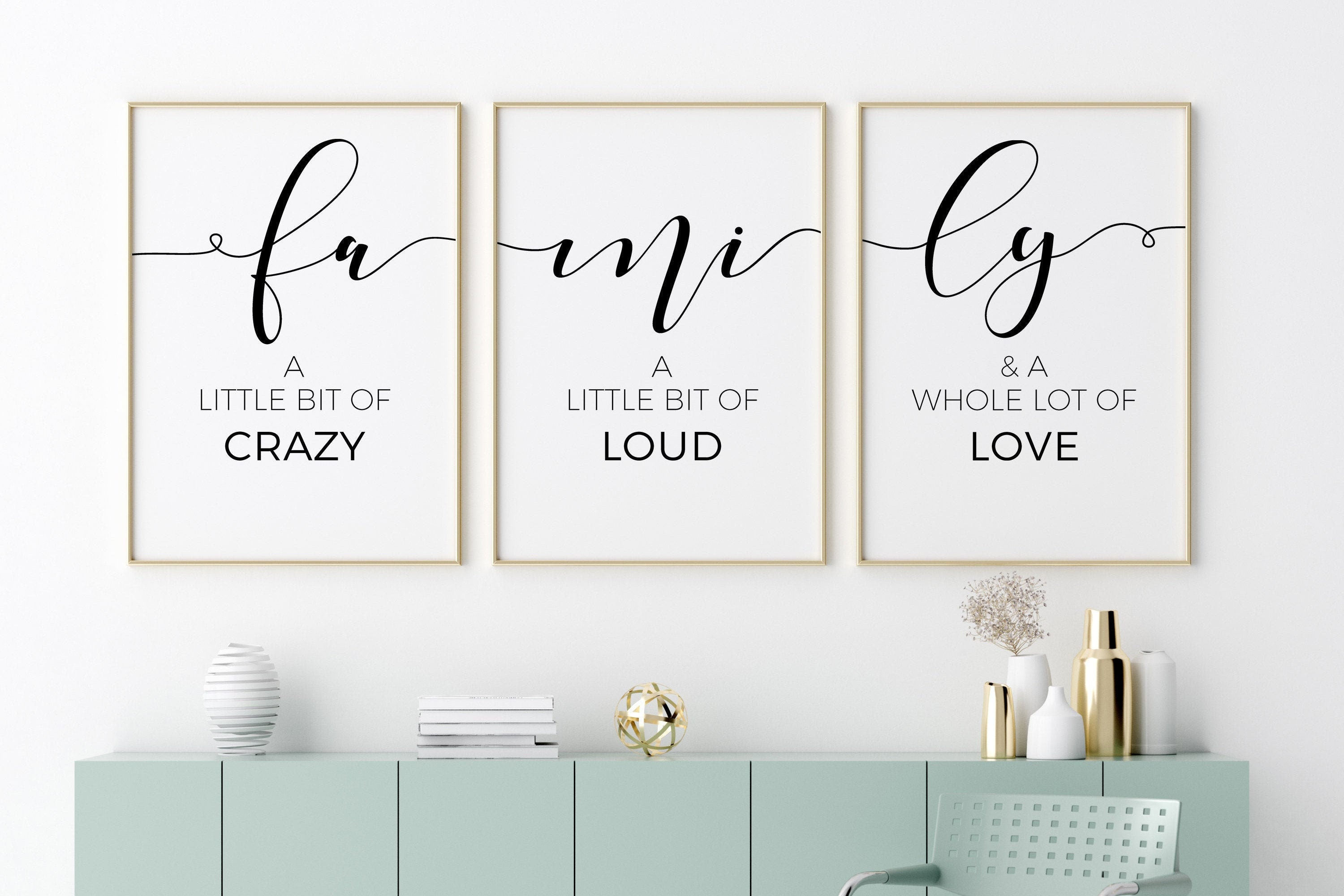 Above Couch Wall Decor Family Wall Art Printable Quotes Family