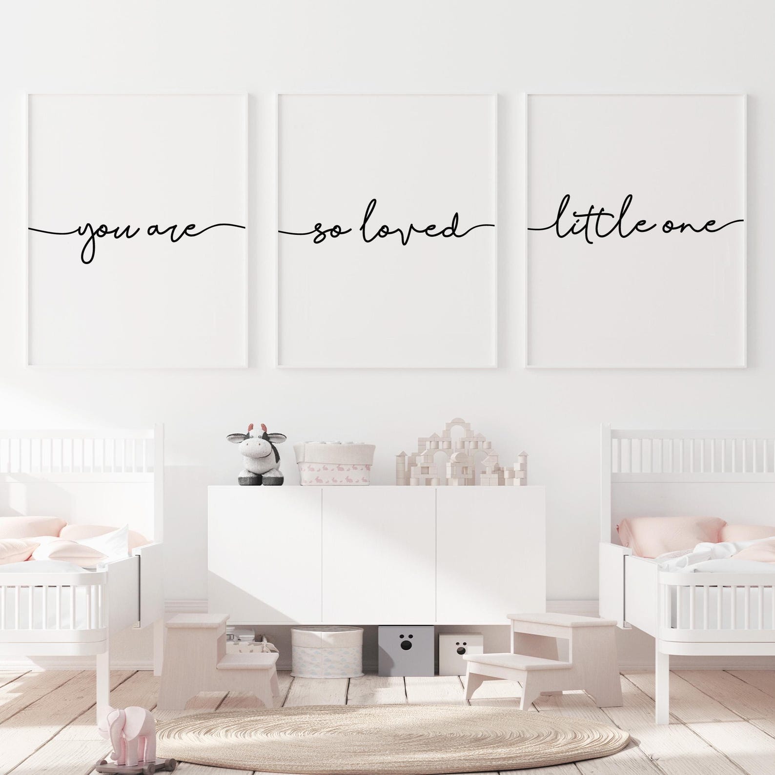 You Are so Loved Little One, Nursery Prints, Nursery Printable Art ...