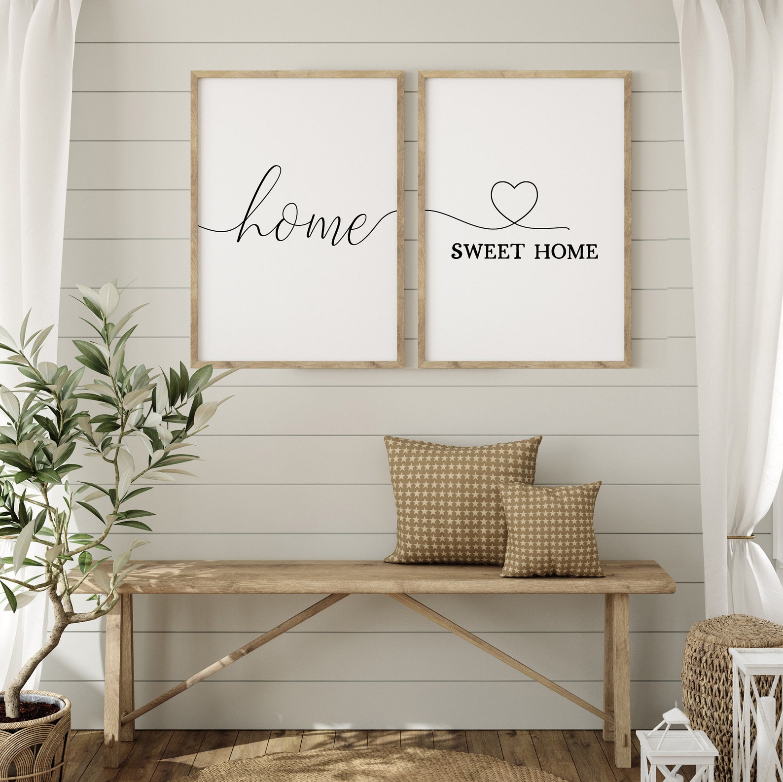 Home Sweet Home Print, Home Wall Art Prints, Hallway Wall Decor, Living ...
