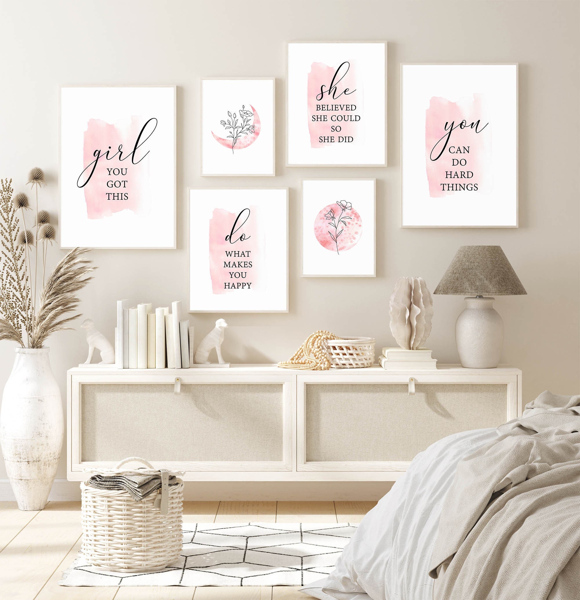 Girl Bedroom Prints Teenage Girl Wall Art Printable College Etsy