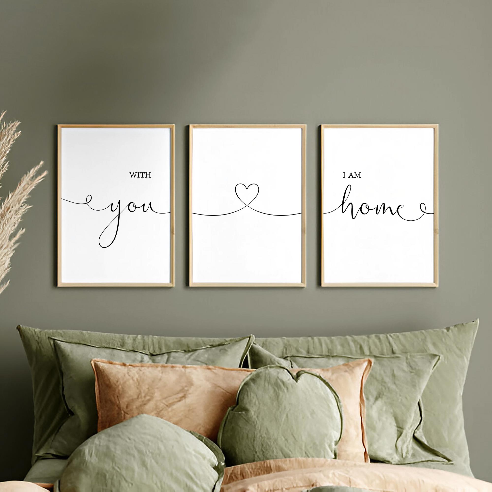 Paquesta Decorazione Da Parete In Legno 'Give It To God And Go To Sleep', 101x38 Cm, Scritta Rilassante Per Camera Da Letto, Soggiorno, Stile Rustico Shabby Chic, Con Viti
