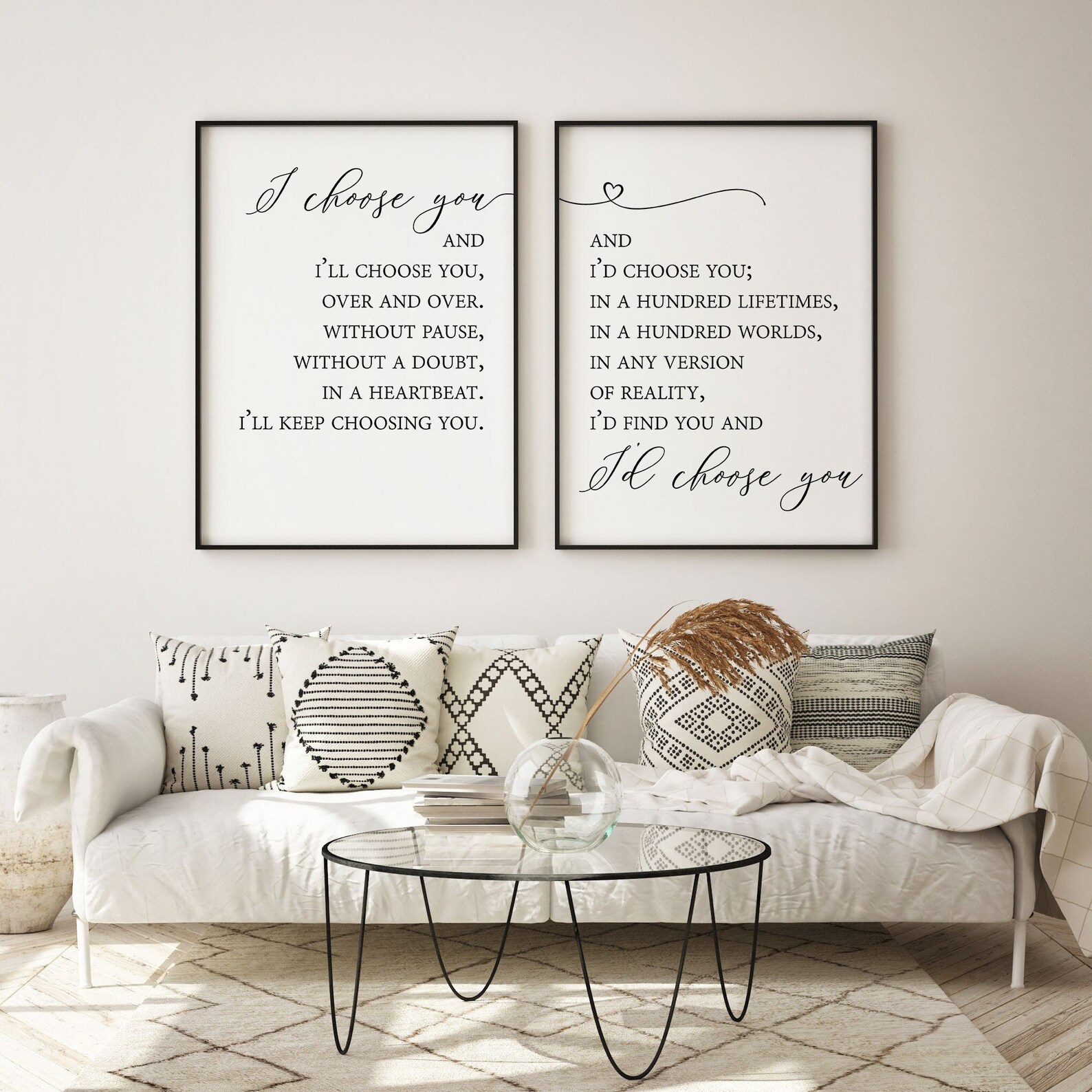 I Choose You Print I Choose You and I'll Choose You | Etsy