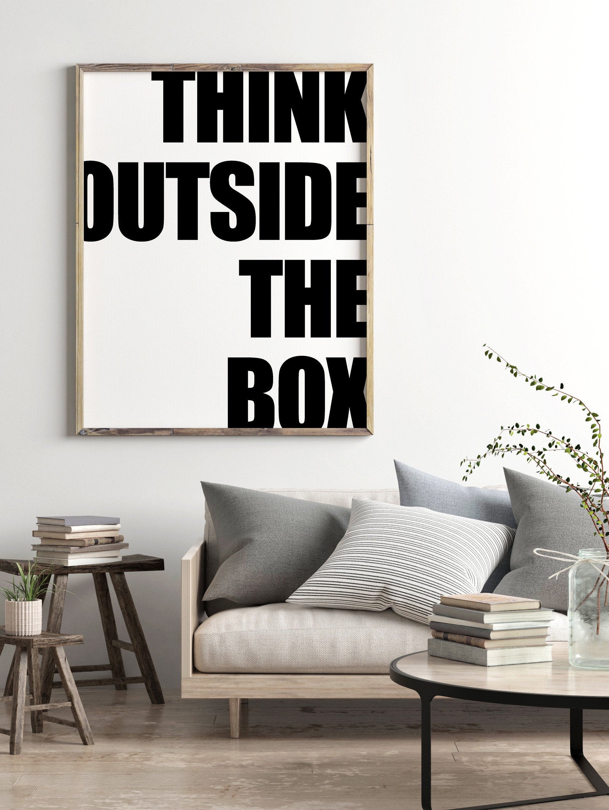 Wall decor motivational quote office wall art printable | Etsy