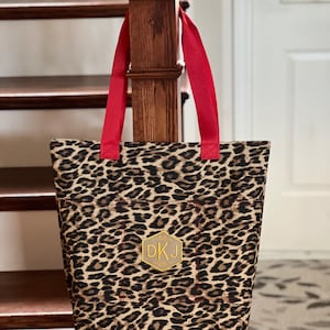 Custom Monogramed tote bag, personalized tote bag