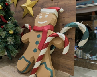 Gingerbread Man Diy Etsy