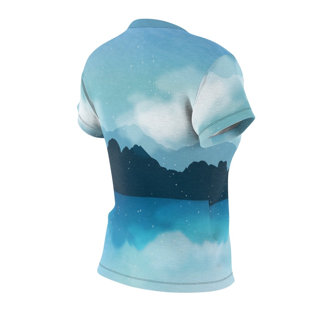 Mountain Shirt, Ocean Lover Tee, Ocean Shirt, All Over Print Shirt, Summer Tee, Vacation Shirt, Best Friend Gift, Mothers Day, Nature Shirt