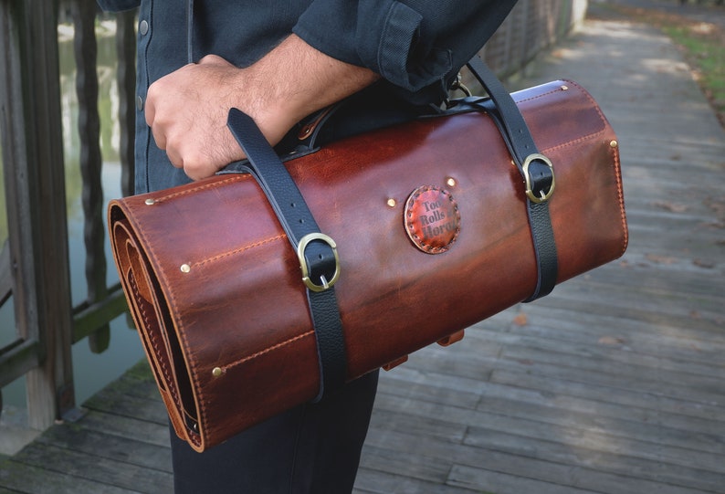 Top Notch Tailormade Heavyduty Leather Knife Roll Bags of Etsy