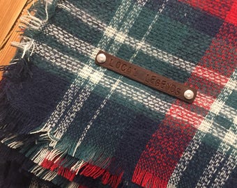LL Plaid Blanket Scarf