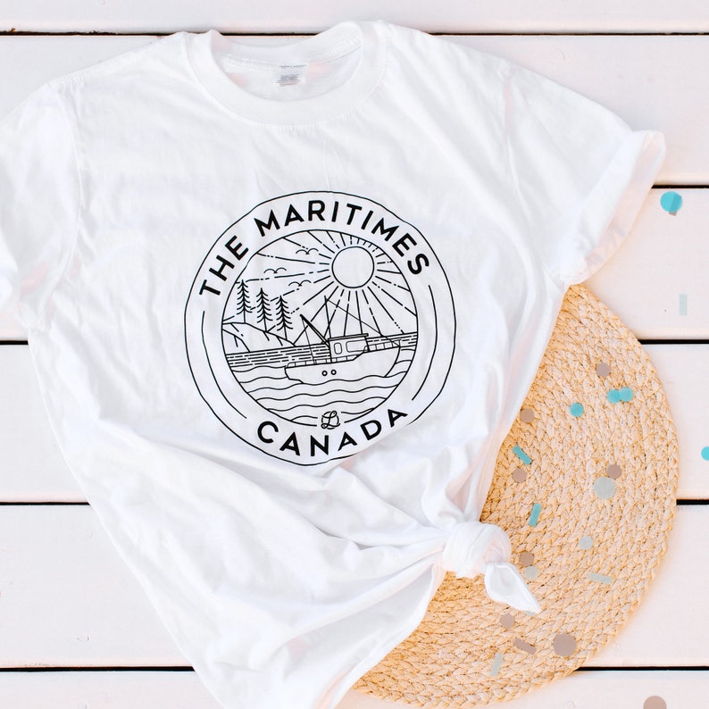The Maritimes Canada Unisex T-shirt Prince Edward Island image 2