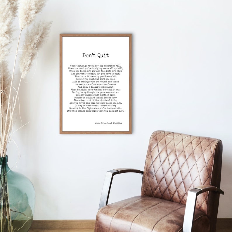 john greenleaf whittier dont quit poem