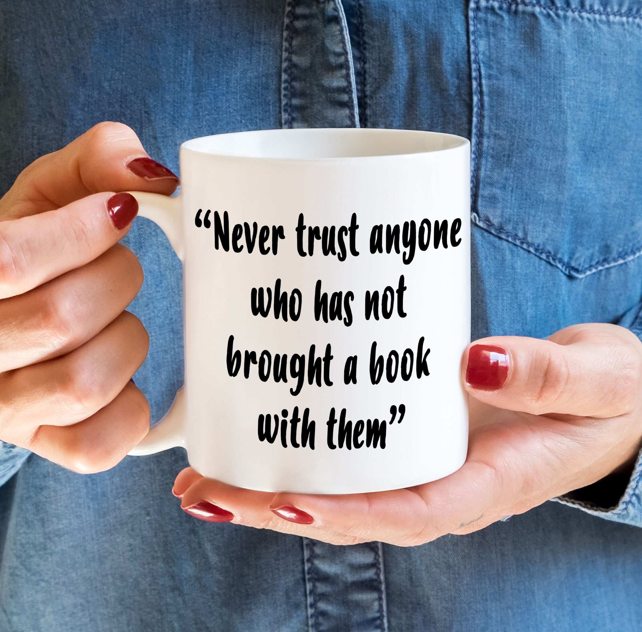 CUSTOM Quote Mug Personalised Coffee Lover Gift Unique Large - Etsy