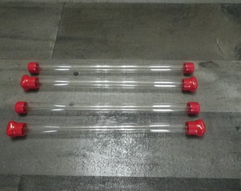 5 Pack Storage Tubes with Caps