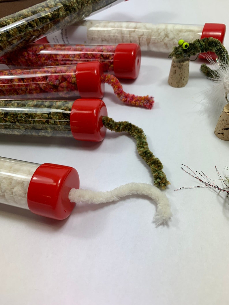 Chenille Fly Tying Material 3PK for Bass Crappie Trout Flies or Jigs Fly Fishing Bugs image 2