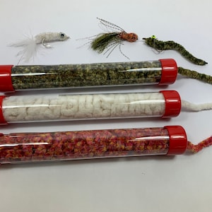 Chenille Fly Tying Material 3PK for Bass Crappie Trout Flies or Jigs Fly Fishing Bugs