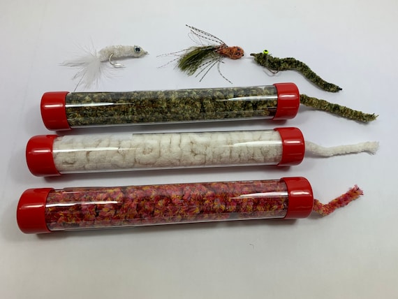 Chenille Fly Tying Material 3PK for Bass Crappie Trout Flies or