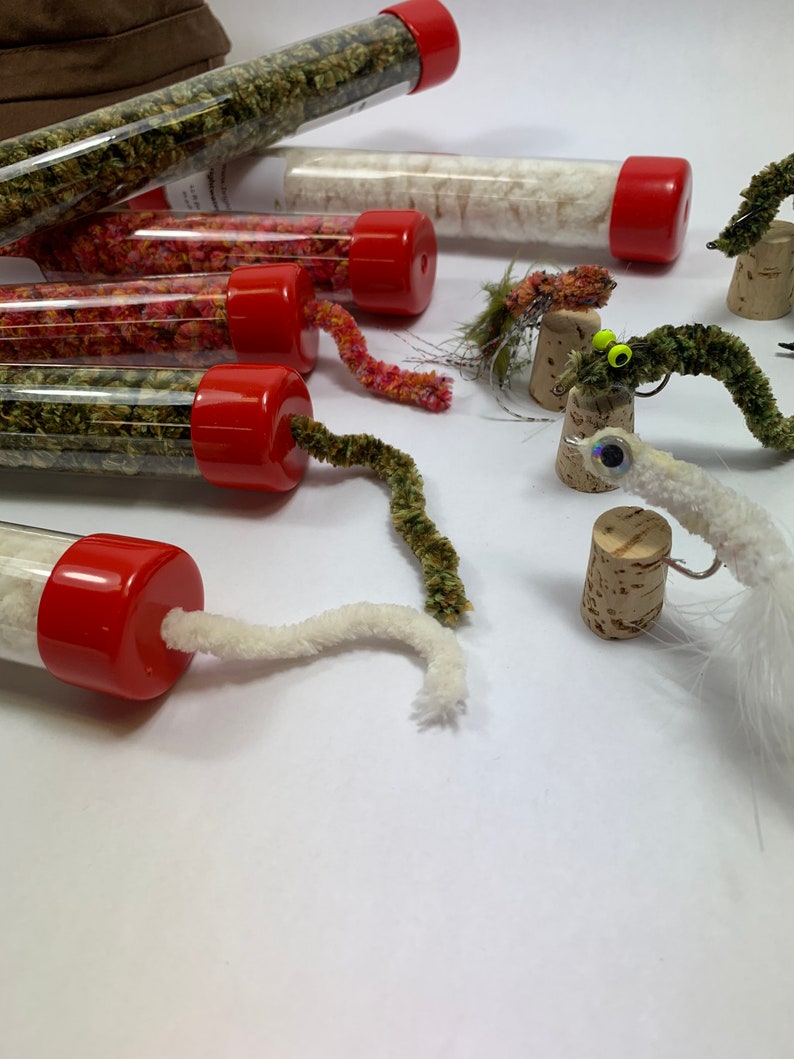 Chenille Fly Tying Material 3PK for Bass Crappie Trout Flies or Jigs Fly Fishing Bugs image 8