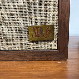Set of 2 vintage speakers/loudspeakers Acoustic Research image 4