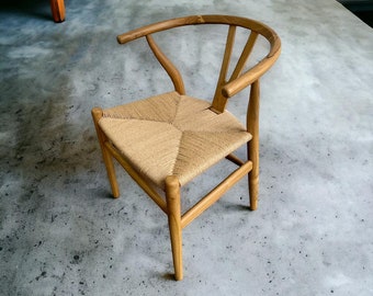 Lebber vintage® - ヴィンテージの木製ラタンロッキングチェア