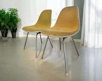 Juego de 2 sillas vintage Eames Herman Miller: proyecto de distribución