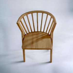 natural wooden chair with long bars lot/lot image 6