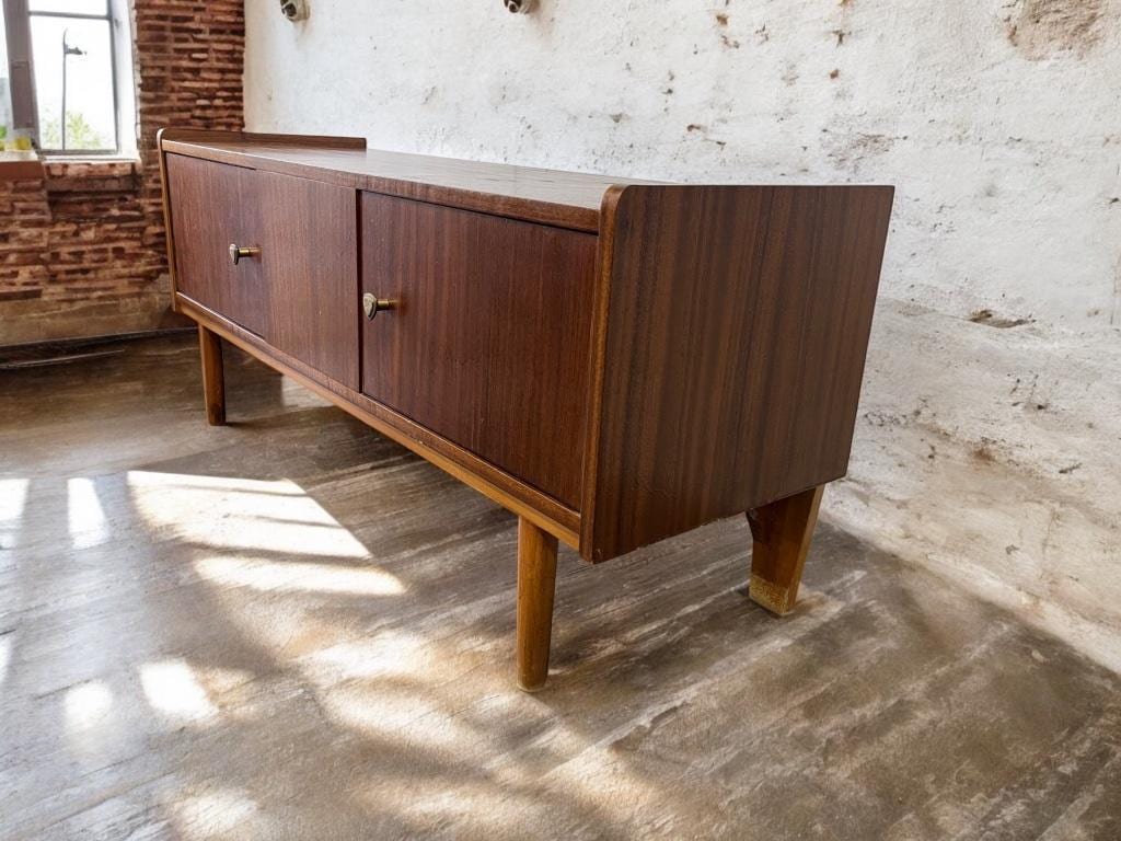 meuble TV en bois vintage / lowboard / meuble bas