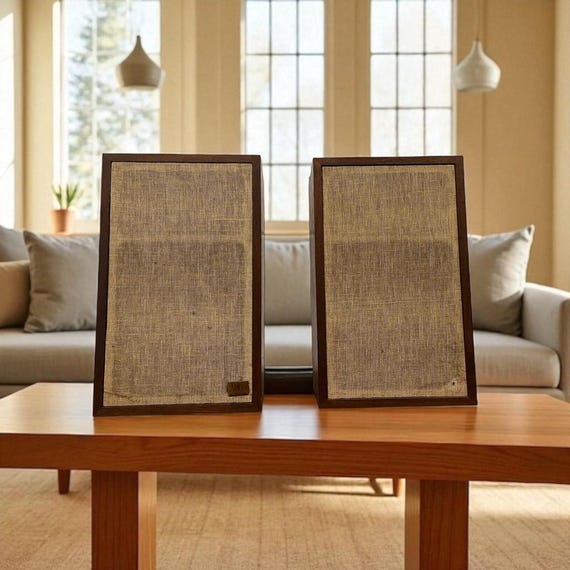 Set van 2 vintage speakers/luidsprekers Acoustic Research