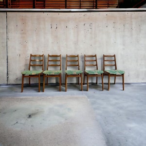 Set di 5 sedie vintage