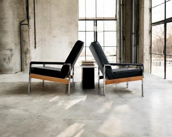 Set of 2 vintage armchairs J Mertens