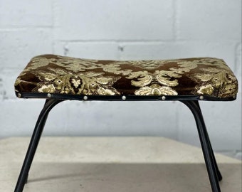 vintage footstool / low stool