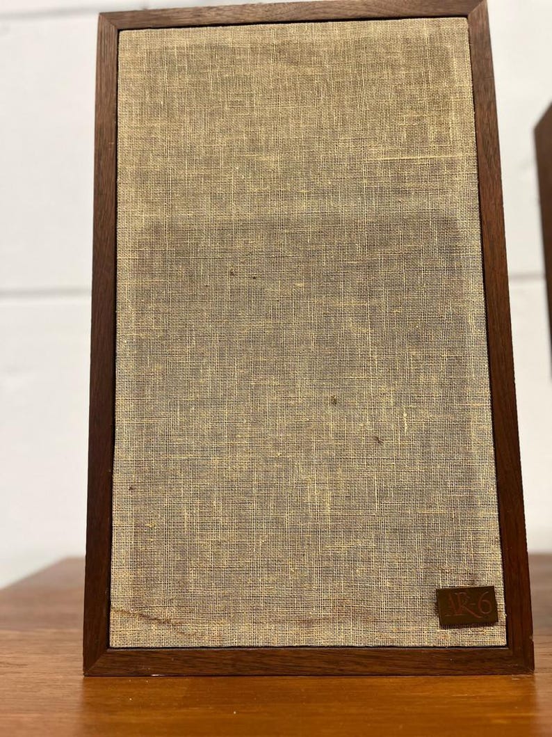 Set of 2 vintage speakers/loudspeakers Acoustic Research image 5